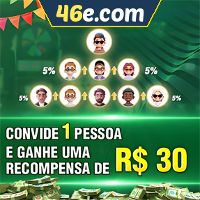 46e.com Indique amigos para receber um bônus
